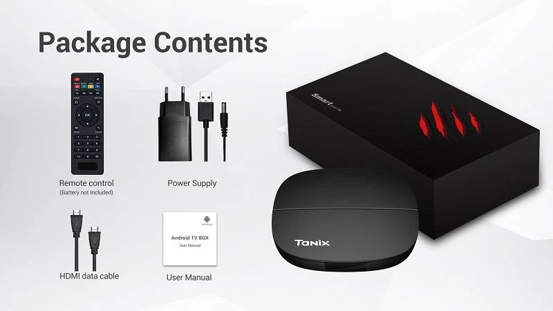Quad core android tv box
