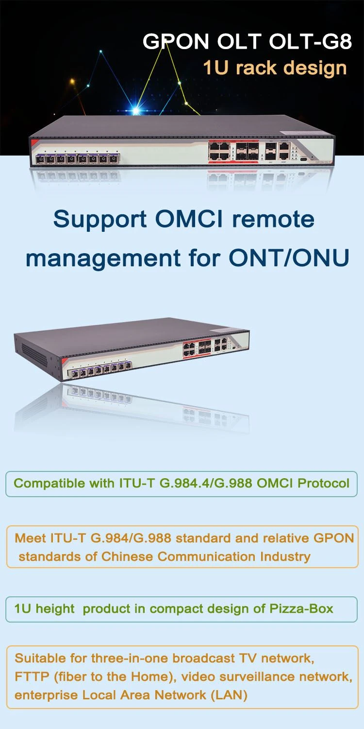 gpon olt 8 port