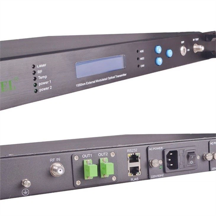 1550nm External Optic Transmitter 2 Outputs