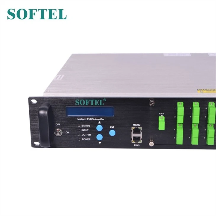 2 Years Warranty 1550nm EDFA WDM 8 Port 16 Port 22 Dbm For FTTH Network