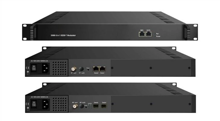 Modulator 16 in 1 IP Ke ISDB-T