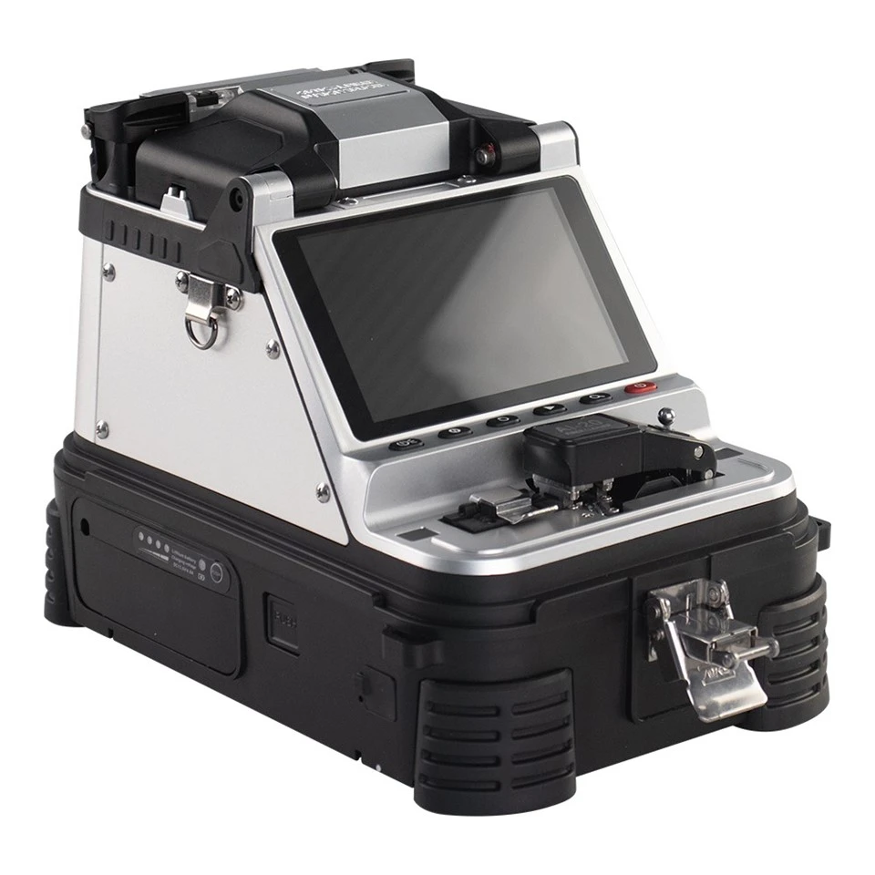 New Upgrade Al-20 Fiber Optical Fusion Splice Machine 6motors FTTH Optical FiberFusion Splicer